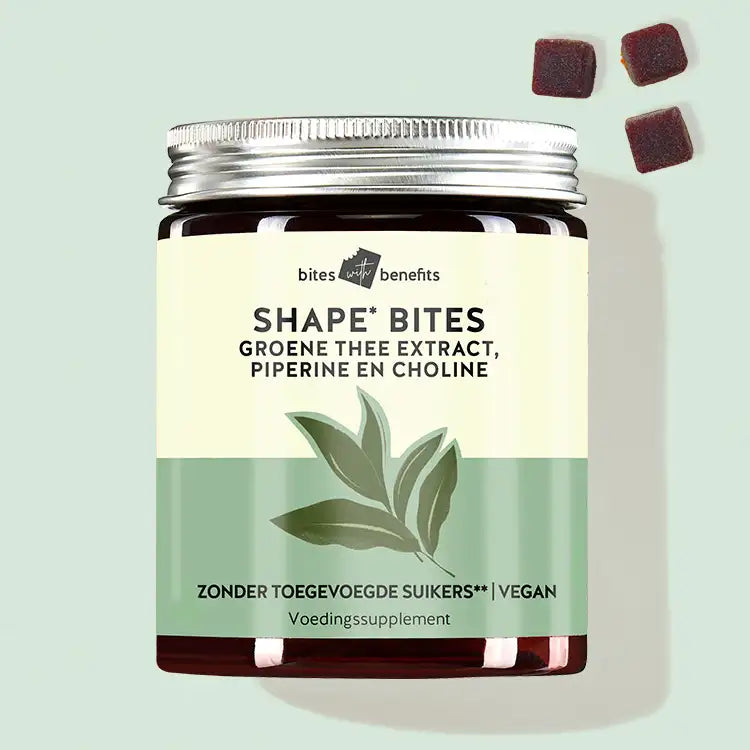 Productafbeelding Shape Bites. Voedingssupplement voor de stofwisseling.